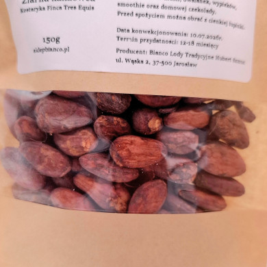 Ziarno kakaowca 150 g – naturalne superfood | 100% kakao