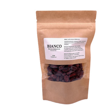Ziarno kakaowca 150 g – naturalne superfood | 100% kakao