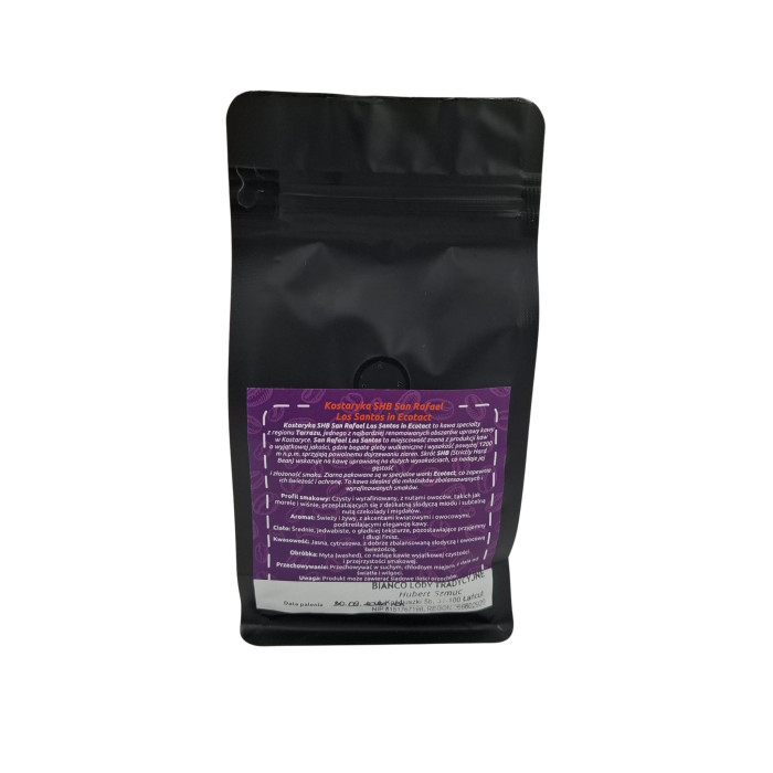 Kostaryka SHB San Rafael Los Santos – kawa specialty z Tarrazú palarnia Bianco